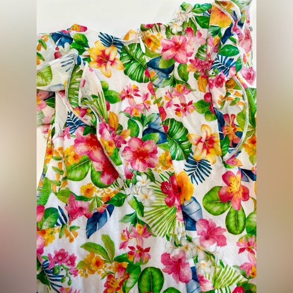 Mayoral Hawaiian Floral 18M Dress - Picture 5 of 7